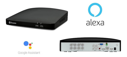 Dvr Swann Enforcer 8 Canales 1 Tb Alexa & Google