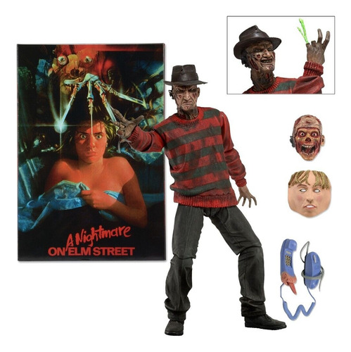 Freddy Krueger 30th Nightmare On Elm Street Figura Juguete 