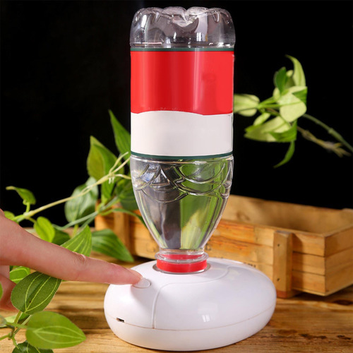 Mini Difusor Purificador De Ar Luz Led De Baixo Ruído Usb