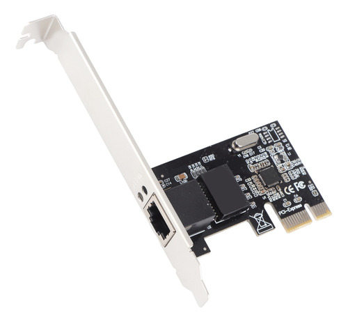 Placa De Rede Pcie Gigabit Ethernet Totalmente Compatível