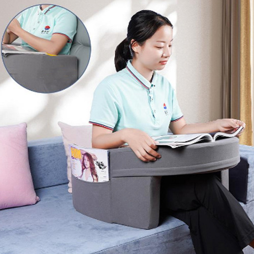 Cojín Lectura Notebook Almohada Reposa Brazos Cama