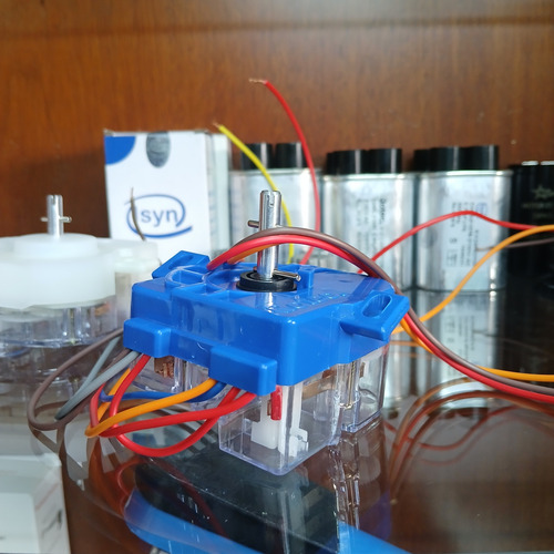Timer O Reloj Para Lavadora 5 Cable Con Puente Oreja Inclina