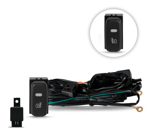 Imagem 3 de 6 de Kit Farol Auxiliar Milha L200 Triton 2012 2013 Shocklight