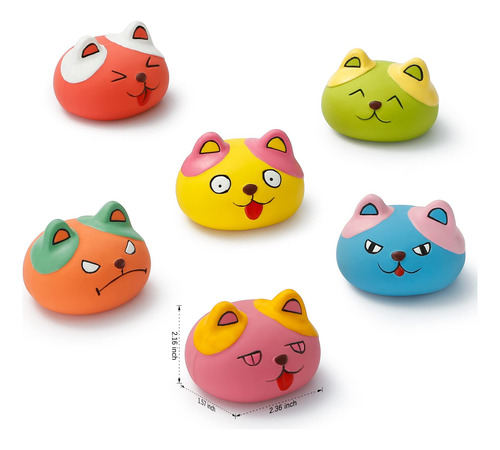Juguetes Chirriantes Para Perros Marca No Especificada Model Azul, Verde, Rojo, Amarillo, Rosa, Naranja