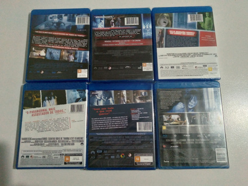 Imagem 2 de 2 de Blu Ray Coleção Atividade Paranormal