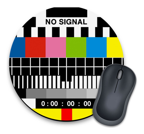 Mouse Pad Estampado Tv Sin Señal No Signal