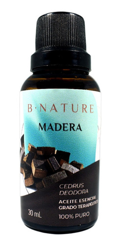 Aceite Esencial De Madera 30 Ml 100% Orgánico Y Puro