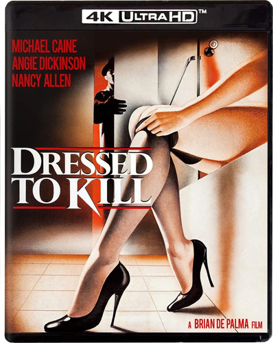 4k + Bluray Vestida Para Matar - Brian De Palma - Lacrado