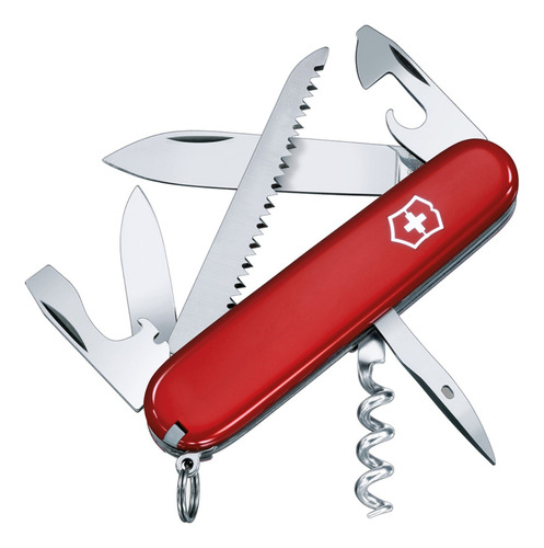 Navaja Camper Roja, 13 Funciones Color Rojo Victorinox