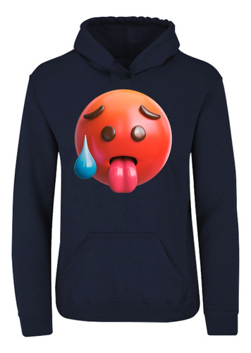 Sudadera Capucha Y Cangurera Personalizada Emoji Con Calor