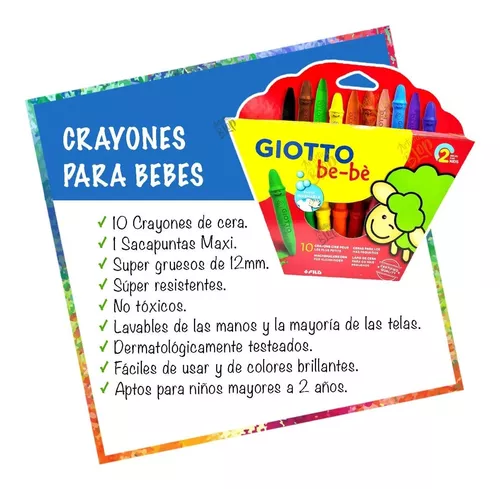 Crayones Gruesos Para Bebes