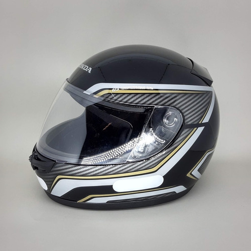 Capacete Honda Fechado Hfs Titan Carbon Preto