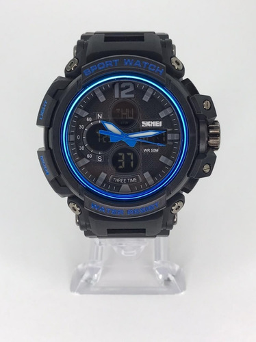 Imagen 4 de 10 de Reloj Deportivo Sumergible Para Hombre Cronometro Skmei