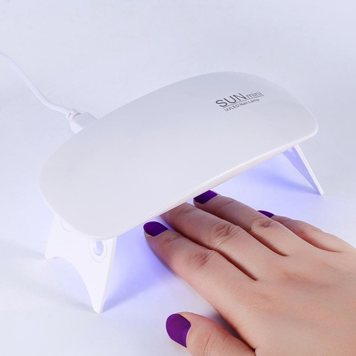 Lampara Uv Para Uñas Mini Portatil Led Somos Tienda Cod 777