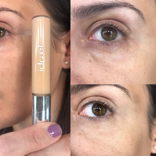 Imagen 5 de 8 de Idraet Pro Hyaluron Concealer Corrector Ojeras Make Up