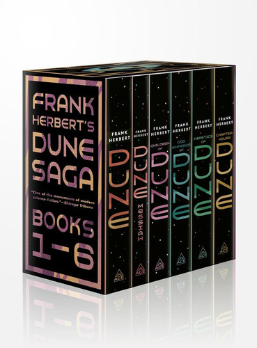 Dune Saga 6-book Boxed Set - Pasta Suave (libros En Inglés)