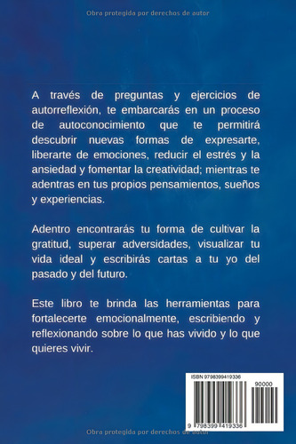 Escritura Terapéutica, De Leal, Adriana. Editorial Independently Published, Tapa Pasta Blanda, Edición 1 En Español, 2023