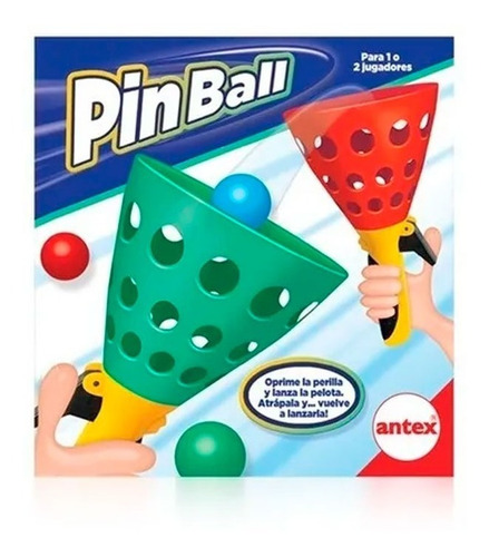 Imagen 1 de 5 de Pinball Antex Lanza Y Atrapa La Pelota
