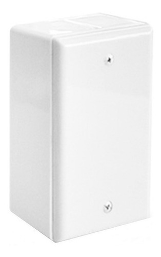 Imagen 1 de 3 de Caja Universal Con Tapa Ciega Plástico Empotrar Taquetear