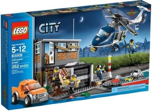 Lego City Set No. 60009 Arresto Con Helicoptero