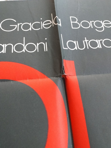 Poster Afiche Cine Argentino - Sola - Graciela Borges * (Usado)