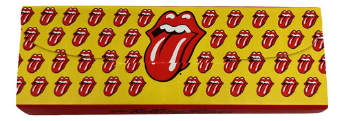 Caixa Seda Lion Rolling Stones Mini Size C/ Piteiras Brown