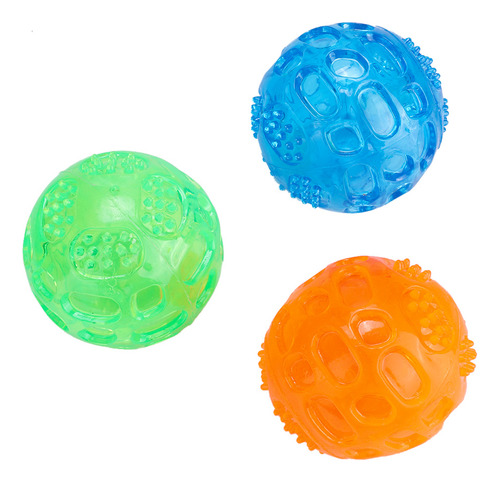 Juego De Bolas Para Masticar Para Perros, 3 Piezas, Juguete