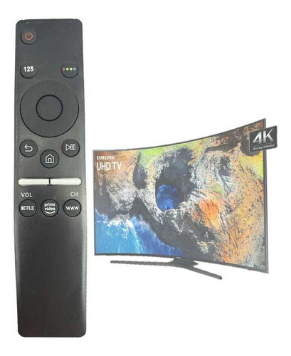 Controle Para Tv Samsumg 4k Smart Curva Com Tecla Netflix