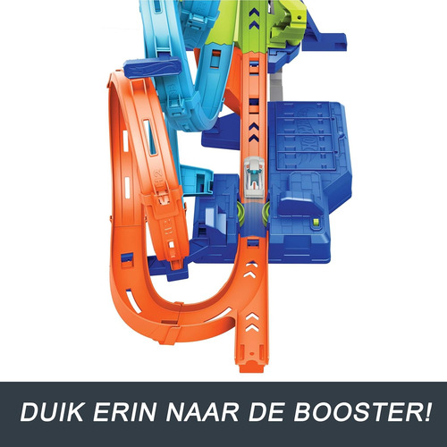 Pista Hot Wheels Vueltas Y Choques Desafiantes Con 67.8 Alto