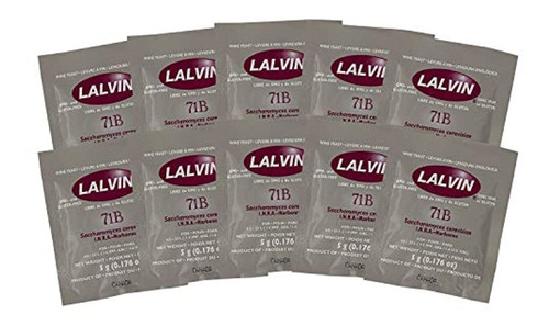 Levadura Seca Para Vino 71b 5gr X 10 Paquetes