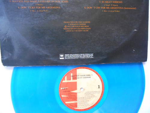 Sinéad O'connor Am I Not Your Girl? Lp Vinilo Colombia 1992 (Usado)