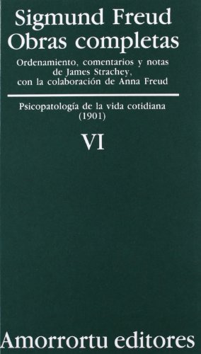 Libro Sigmund Freud Obras Completas Vol Vi Traducción José E