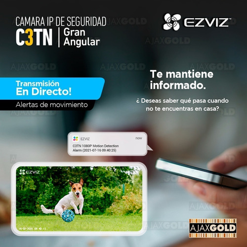 Imagen 5 de 9 de Camara De Seguridad Kit X2 Exterior Full Hd 1080p Wifi 2mp
