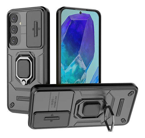 Capa Para Samsung M55 M15 Deslizar Lente Protecção