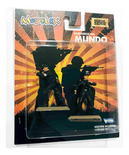 Kit De Soldados Alemanes-serie  Guerreros Del Mundo  Modelex