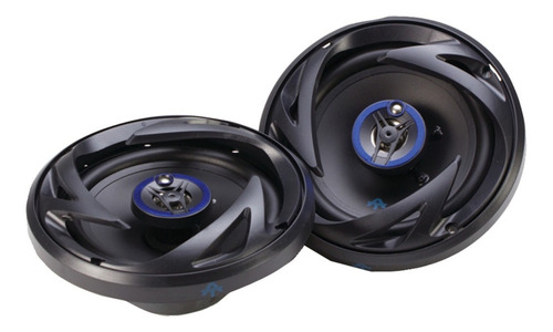 Parlantes Autotek Ats653 6,5 300w 3 Vias 60rms Color Negro