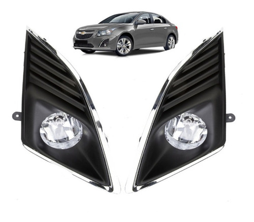 Kit Neblineros Chevrolet Cruze 2014 2015 Mas Luces Led