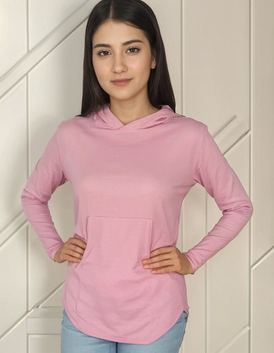 Sudadera Para Mujer Con Gorro, Tela Ajustable Tipo Térmica