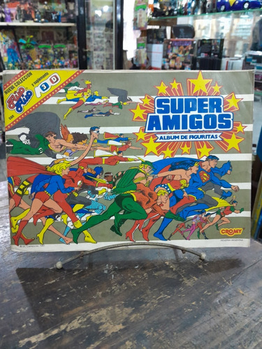 Album Super Amigos Cromy 1987 Original Completo!! No Reedic!