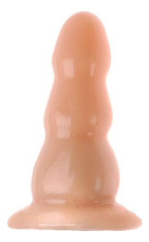 Consolador Dilatador Iniciador Plug Anal Escalonado 12x4,5cm Color Nude