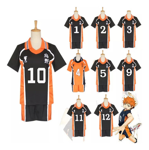 . Fantasia De Anime Haikyuu, Uniforme De Time De Vôlei