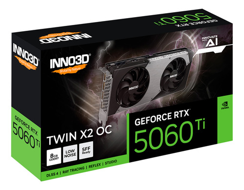 Tarjeta De Video Inno3d Rtx 5060 Ti Twin X2 Oc 8gb Gddr7