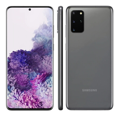 Samsung Galaxy S20+ Dual SIM 128 GB cosmic gray 8 GB RAM - Aceitável (Recondicionado)