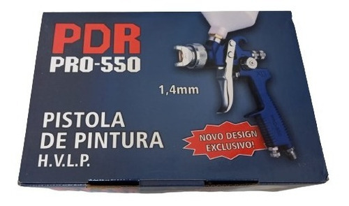 PDR Pistola Pro-550 bico 1.4 Cor Azul 600 mL