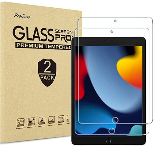 2 Películas Protector Pantalla Micas Para iPad 10.2 9a 8a 7a
