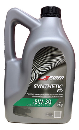 Aceite Synthetic Fd 5w30 Sl/cf Acea A5/b5 X Puma Puma4202614
