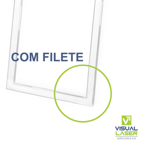 Imagem 3 de 3 de Display Acrílico A4 Porta Folha 21x30cm 30pç Parede Similar