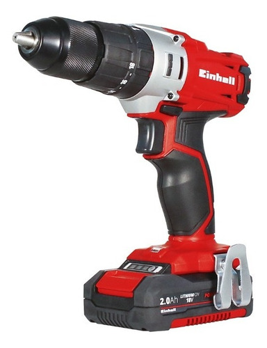 Imagem 6 de 10 de Parafusadeira Impacto 18v Einhell Te-cd18/2 Li-i 2b C/2 Bat