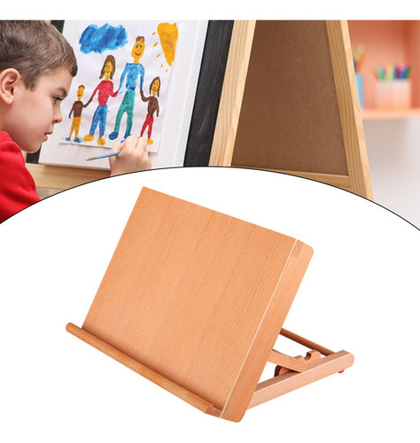 // Caballete De Mesa De Madera Para Pintar Dibujo Y Dibujo