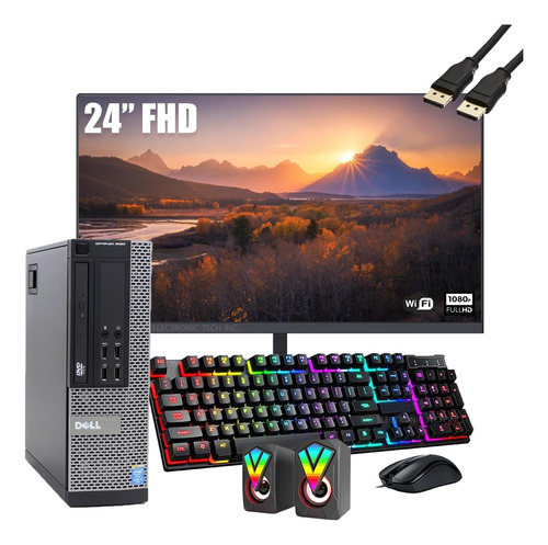 Pc Dell Optiplex 9020 Sff Core I5-4570 16gb 256gb Ssd 24 Lcd (Reacondicionado)